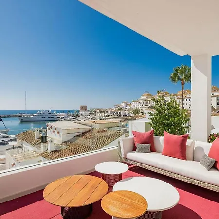 Apartment Moderno Apartamento Con Vistas Al Mar En Puerto Banus Marbella